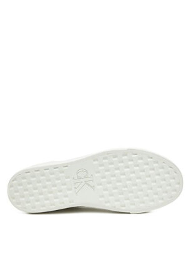 Calvin Klein Jeans Trampki YW0YW01764 Biały. Kolor: biały. Materiał: materiał