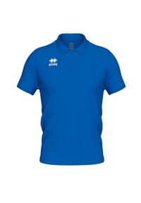 ERREA - Polo Errea Evo. Typ kołnierza: polo. Kolor: niebieski. Styl: sportowy #1