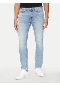 Hugo - HUGO Jeansy Zane 50529117 Niebieski Extra Slim Fit. Kolor: niebieski