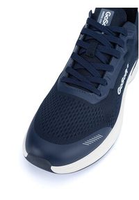 Go Soft Sneakersy MP-12A Granatowy. Kolor: niebieski. Materiał: materiał #2