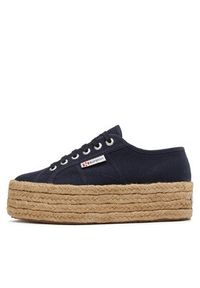 Superga Espadryle 2790 Rope S51186W Granatowy. Kolor: niebieski. Materiał: materiał