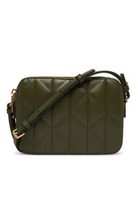 Calvin Klein Torebka Quilted Double Zip Camera Bag LV04F3328G Zielony ciemny. Kolor: zielony. Materiał: skórzane #3