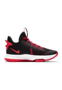 Buty koszykarskie męskie Nike Lebron Witness 5 Bred. Zapięcie: sznurówki. Kolor: czerwony, wielokolorowy. Materiał: guma, materiał, syntetyk. Szerokość cholewki: normalna