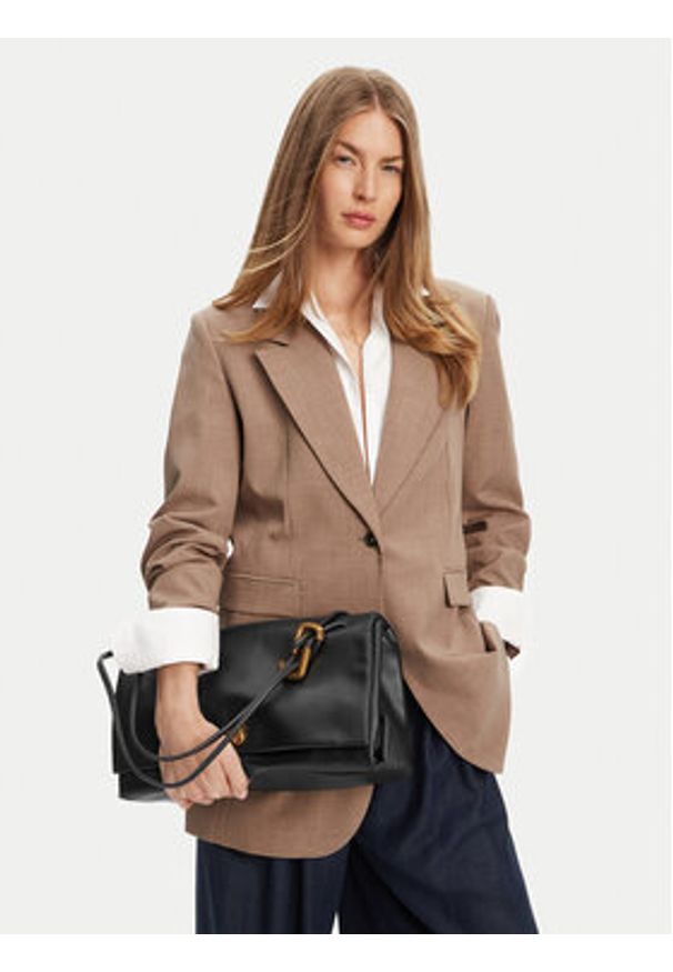 MARC JACOBS - Marc Jacobs Torebka Dual Bag Large 2F4HSH011H04 Czarny. Kolor: czarny. Materiał: skórzane