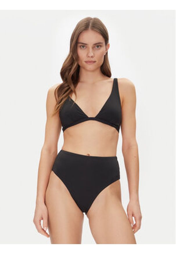 Calvin Klein Swimwear Dół od bikini High Waist Bikini KW0KW02706 Czarny. Stan: podwyższony. Kolor: czarny. Materiał: syntetyk