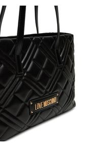 Love Moschino - LOVE MOSCHINO Torebka JC4373PP0LLA0000 Czarny. Kolor: czarny. Materiał: skórzane #5