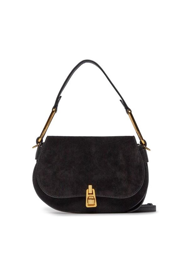 Coccinelle Torebka PQS Coccinellemagie Suede Bim E1 PQS 58 01 01 Czarny. Kolor: czarny. Materiał: skórzane, zamszowe