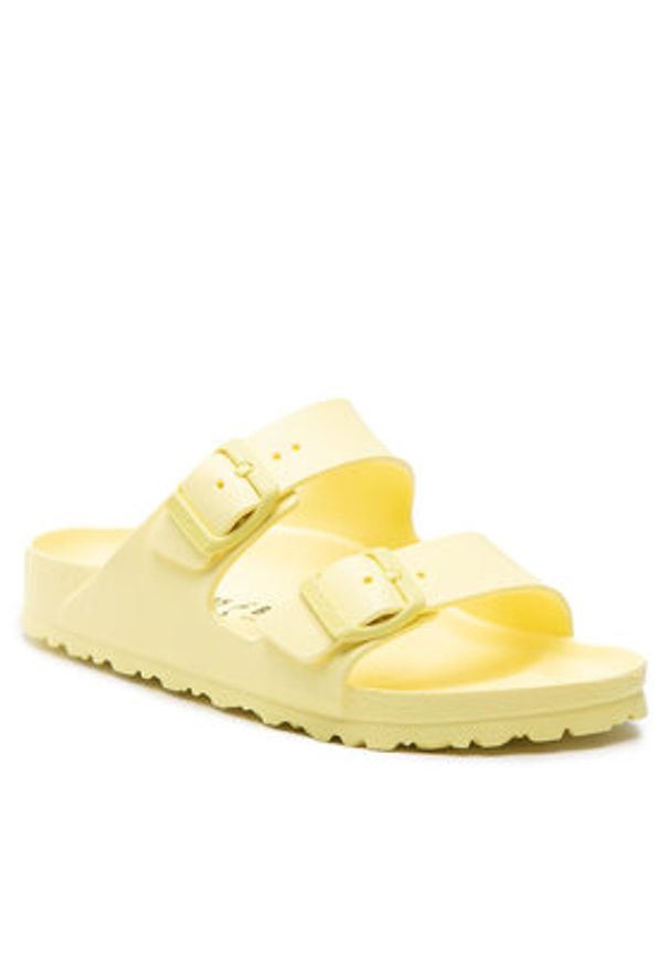 Birkenstock Klapki Arizona Eva 1022466 Żółty. Kolor: żółty. Materiał: syntetyk