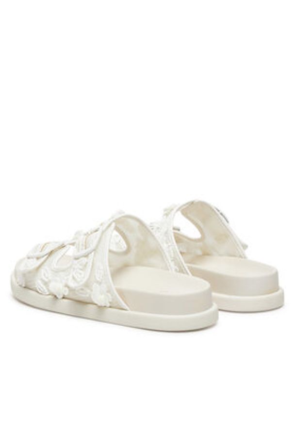 Aldo Klapki Devanassi 13967673 Biały. Kolor: biały. Materiał: materiał