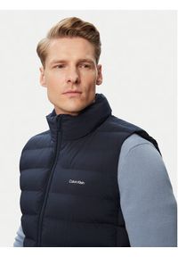 Calvin Klein Kamizelka Classic LV04LG504G Granatowy Classic Fit. Kolor: niebieski. Materiał: syntetyk #4
