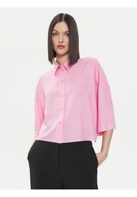 only - ONLY Koszula Lastrid 15307870 Różowy Regular Fit. Kolor: różowy. Materiał: wiskoza