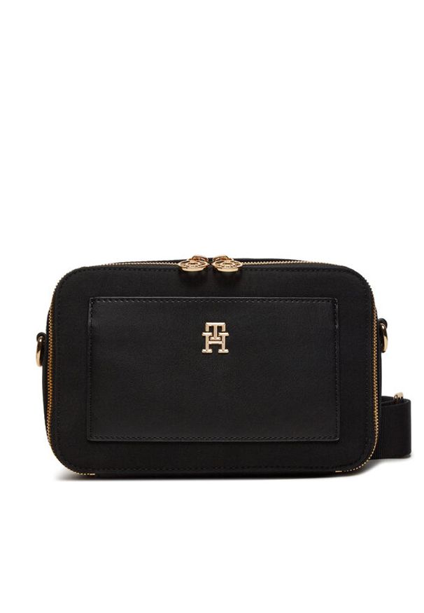 TOMMY HILFIGER - Tommy Hilfiger Torebka Distinct Camera Bag AW0AW16303 Czarny. Kolor: czarny