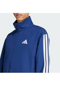 Adidas - adidas Dres 3-Stripes JC5391 Granatowy Regular Fit. Kolor: niebieski. Materiał: syntetyk #2