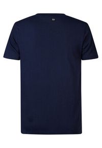 Petrol Industries T-Shirt M-1030-TSR609 Granatowy Regular Fit. Kolor: niebieski
