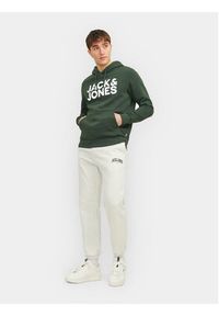 Jack & Jones - Jack&Jones Bluza Corp 12152840 Zielony Standard Fit. Kolor: zielony. Materiał: bawełna #4
