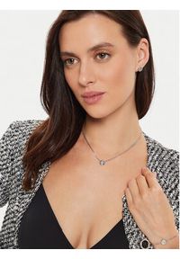 Guess Kolczyki JUBE04 595JW Srebrny. Materiał: metalowe. Kolor: srebrny #4