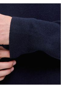 Jack & Jones Golf Milano 12285093 Granatowy Relaxed Fit. Typ kołnierza: golf. Kolor: niebieski. Materiał: bawełna #2
