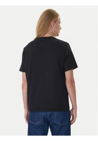 Calvin Klein T-Shirt LV04RD822G Czarny Regular Fit. Kolor: czarny. Materiał: bawełna #3