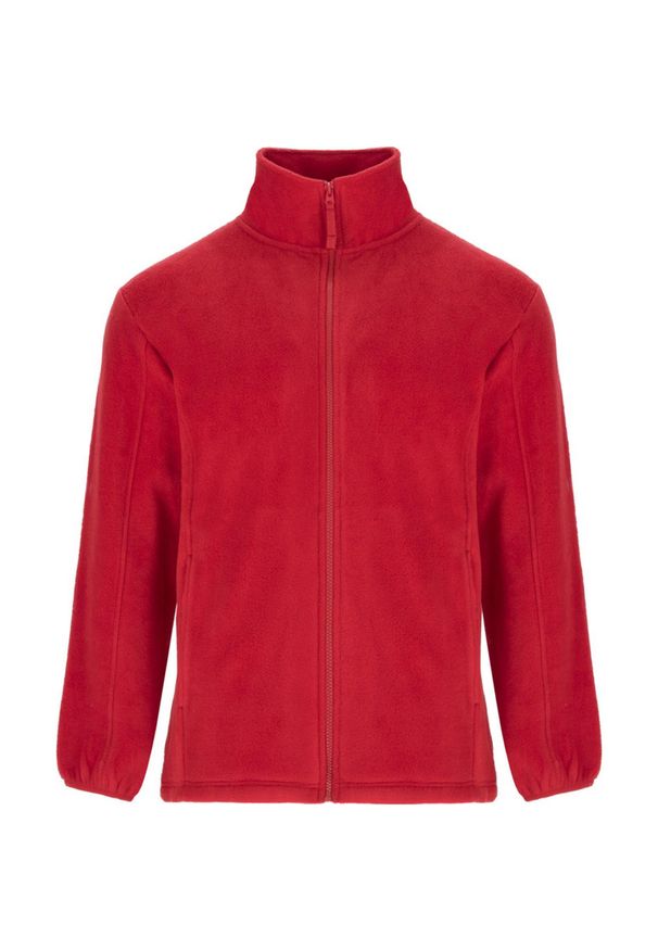 ROLY - Kurtka Dziecięca/dziecięca Artic Full Zip Fleece Jacket. Kolor: czerwony. Sezon: zima