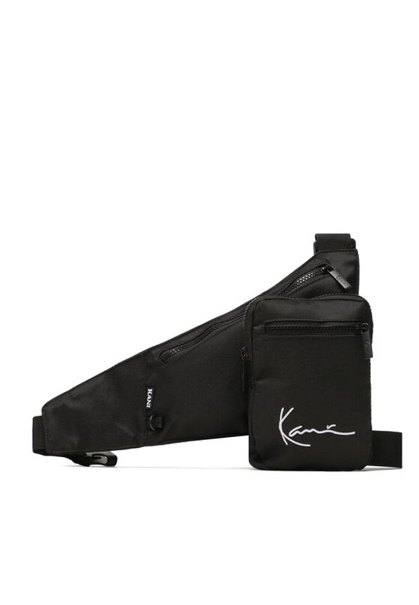 Karl Kani Saszetka Signature Crossbody Bag 4002662 Czarny. Kolor: czarny. Materiał: materiał