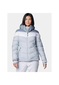 columbia - Kurtka Narciarska Damska Columbia Abbott Peak II. Kolor: biały, szary, wielokolorowy. Sezon: zima. Sport: narciarstwo