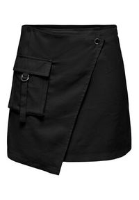 only - ONLY Spódnica mini 15295560 Czarny Regular Fit. Kolor: czarny. Materiał: wiskoza #2