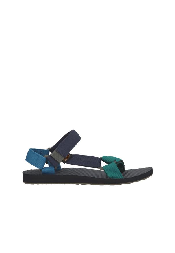 Buty do chodzenia męskie Teva Original Universal. Zapięcie: rzepy. Kolor: wielokolorowy, niebieski. Materiał: guma, materiał, tkanina, syntetyk. Sport: turystyka piesza