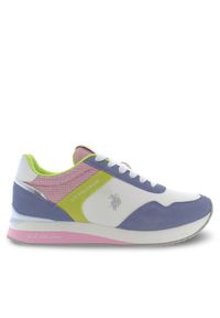 U.S. Polo Assn. Sneakersy Frisb FRISBY001 Fioletowy. Kolor: fioletowy. Materiał: materiał