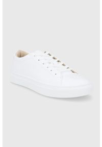 Superdry Buty kolor biały na płaskiej podeszwie. Nosek buta: okrągły. Zapięcie: sznurówki. Kolor: biały. Materiał: guma. Obcas: na płaskiej podeszwie #3