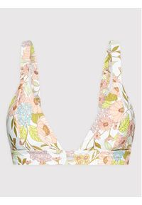 Volcom Góra od bikini Big Poppy O1412200 Biały. Kolor: biały. Materiał: syntetyk #3