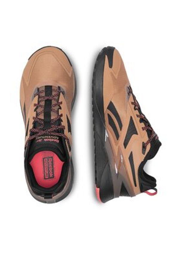 Reebok Sneakersy 100033321-W Brązowy. Kolor: brązowy. Materiał: materiał