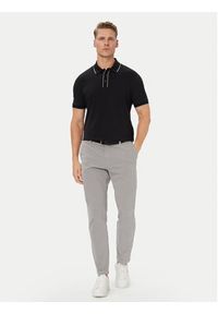 BOSS Polo H-Parlay 81 50565735 Czarny Regular Fit. Typ kołnierza: polo. Kolor: czarny. Materiał: bawełna #4