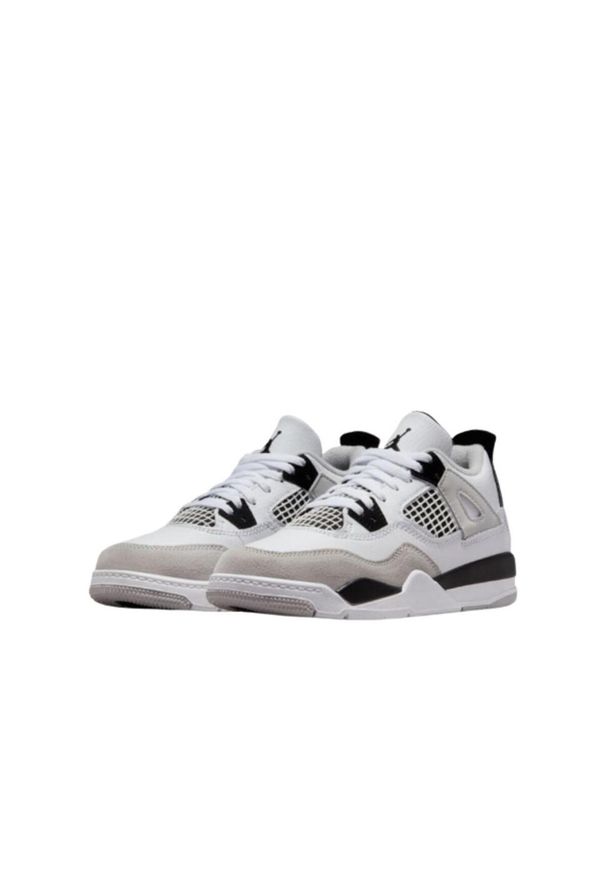 Dziecięce buty do chodzenia Air Jordan 4 Retro Military Black Enfant et Bébé. Kolor: czarny. Sport: turystyka piesza