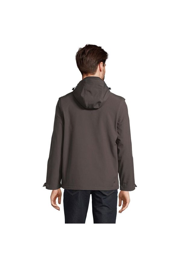 SOL'S - Kurtka Soft Shell Dla Dorosłych Unisex Falcon 3 W 1. Kolor: wielokolorowy, szary, brązowy
