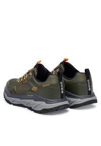 skechers - Skechers Trekkingi D'Lux Journey 237419 GRN Khaki. Kolor: brązowy. Materiał: materiał. Sport: turystyka piesza #5