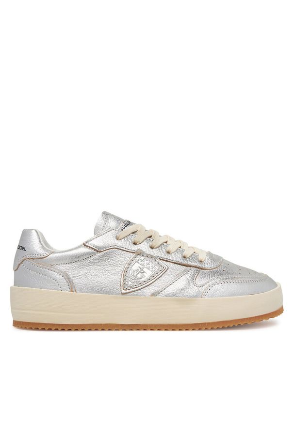 Sneakersy Philippe Model. Kolor: srebrny