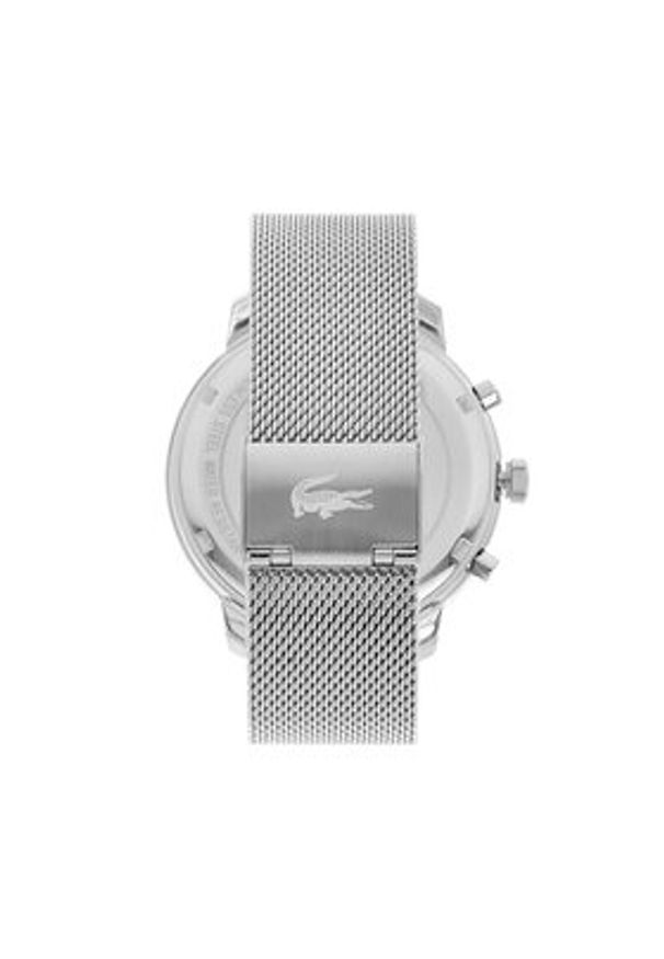 Lacoste Zegarek 2011256 Srebrny. Kolor: srebrny