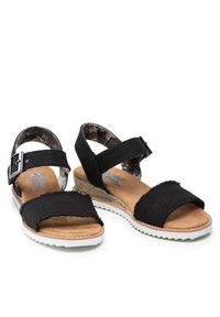 skechers - Skechers Espadryle BOBS Adobe Princess 113541/BLK Czarny. Kolor: czarny. Materiał: materiał #7