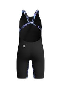 Strój startowy dziewczęcy Speedo Fastskin Endurance+ Max Open Back. Kolor: niebieski, wielokolorowy, czarny #2