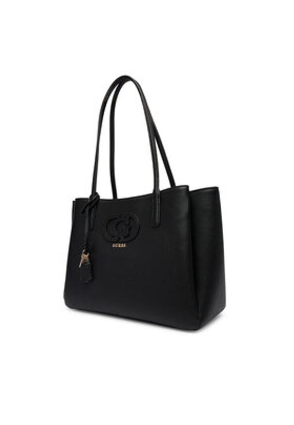 Guess Torebka HWBG99 05230 Czarny. Kolor: czarny. Materiał: skórzane