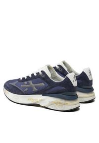 Premiata Sneakersy Moerun VAR 6731 Granatowy. Kolor: niebieski. Materiał: materiał