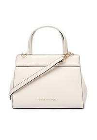 TOMMY HILFIGER - Tommy Hilfiger Torebka Th Modern Mini Satchel AW0AW18726 Kremowy. Kolor: kremowy. Materiał: skórzane #5