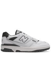 Buty unisex New Balance BB550HA1 - białe. Okazja: na co dzień. Kolor: biały. Materiał: materiał, syntetyk, guma, skóra. Szerokość cholewki: normalna. Sport: koszykówka, turystyka piesza #1