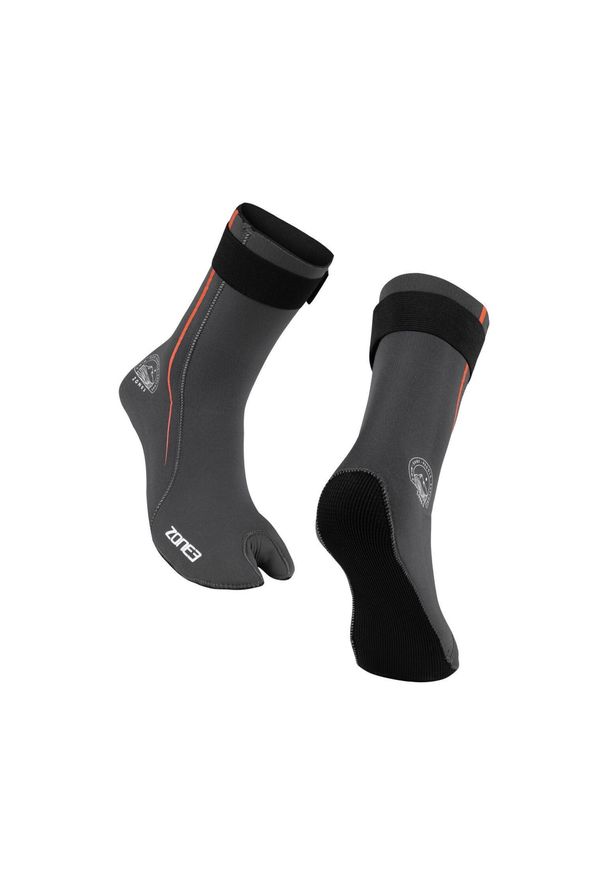 Skarpety neoprenowe ZONE3 Active Flex Swim 3 mm. Kolor: czarny. Materiał: neopren