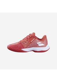 Buty tenisowe damskie Babolat Jet Tere 2 na każdą nawierzchnię. Kolor: różowy, biały, wielokolorowy. Sport: tenis