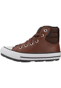 Converse - Buty CONVERSE CHUCK TAYLOR ALL STAR BERKSHIRRE BOOT HI Brązowy. Okazja: na co dzień. Kolor: brązowy. Materiał: syntetyk, tkanina, skóra. Model: Converse All Star