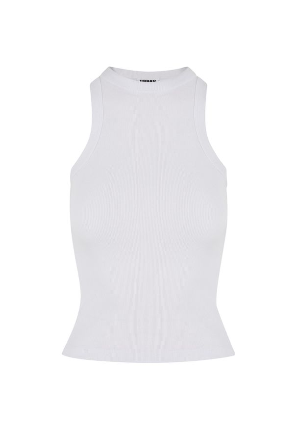 Damski tank top Urban Classics Racer Back. Okazja: na co dzień. Kolor: biały. Styl: sportowy, casual, elegancki