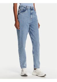 Tommy Jeans Jeansy DW0DW21392 Niebieski Mom Fit. Kolor: niebieski