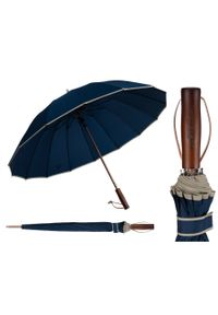 Granatowy parasol Peterson PTN UMB-02L. Kolor: niebieski