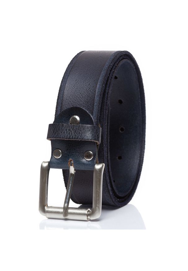 Tom Tailor - TOM TAILOR PASEK SKÓRZANY SOPO-TT412 480 40 mm Ledergürtel. Materiał: skóra. Wzór: paski. Styl: klasyczny